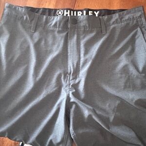 Hurley Gray Hybrid Shorts Versatile Style